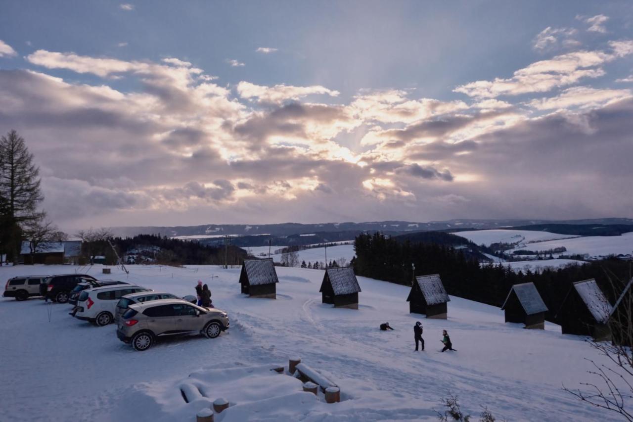 Penzion Panorama Janovicky بروموف المظهر الخارجي الصورة